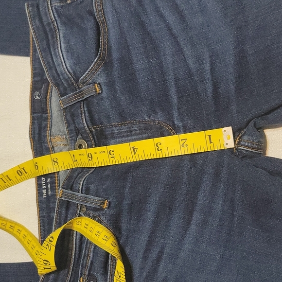 AG Adriano Goldschmied the stilt mid rise dark wash cigarette jeans size… - Picture 3 of 7